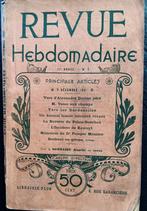 revue hebdomadaire 1905, Enlèvement ou Envoi