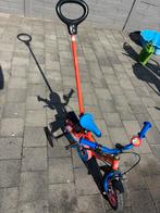 Fietsje met duwstang, Ophalen, Gebruikt, Duwstang