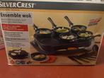 SilverCrest Wok Set – Elektrisch – Nieuw in doos, Elektronische apparatuur, Gourmetstellen, Ophalen, Nieuw