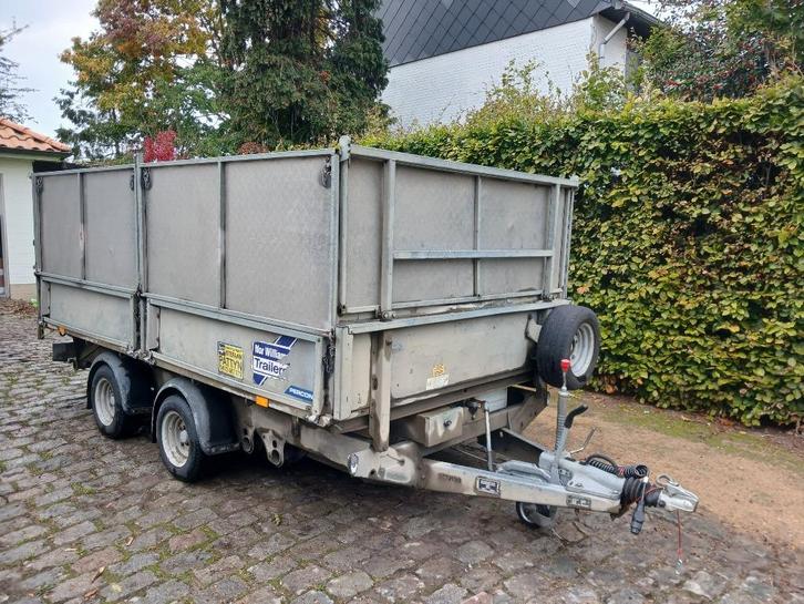Ifor Williams 3,5ton kipper + oprijplaten, Auto diversen, Aanhangers en Bagagewagens, Gebruikt, Ophalen of Verzenden