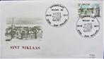FDC TOERISME- SINT-NIKLAAS, Postzegels en Munten, Ophalen of Verzenden, Gestempeld, Plaats of Gebouw