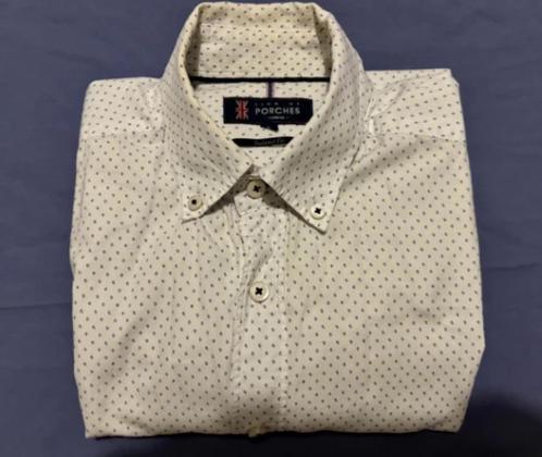 Chemise Lion of Porches Blanc Homme | Shirt Men S, Vêtements | Hommes, Chemises, Comme neuf, Tour de cou 38 (S) ou plus petit