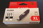Canon CLI-551BK XL inktcartridge zwart hoge capaciteit (orig, Nieuw, Cartridge, Canon, Ophalen of Verzenden