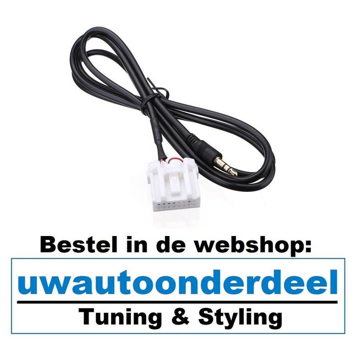 Mazda Aux in input MP3! Iphone! Mazda 2, 3, 5, 6, Mx5 MX-5, Auto diversen, Tuning en Styling, Verzenden
