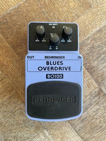 Behringer BO100 Blues Overdrive gitaareffect beschikbaar voor biedingen