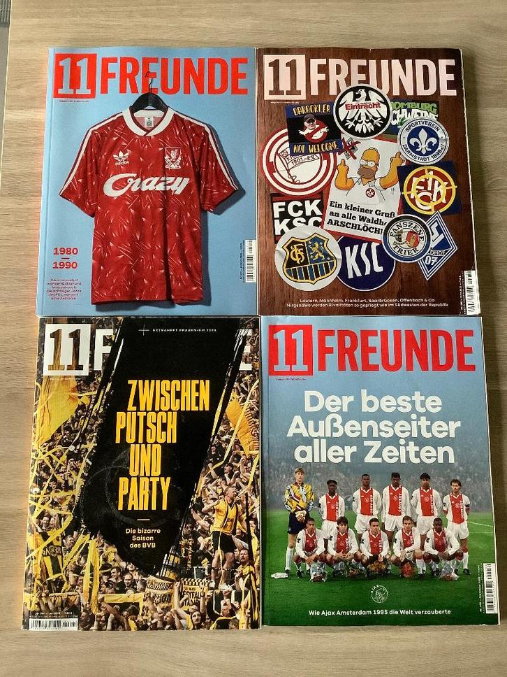 11 Freunde Magazines 2024-2025, Collections, Articles de Sport & Football, Comme neuf, Livre ou Revue, Enlèvement ou Envoi