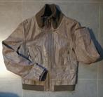 Jas - only - 🎀 - leder - L -> 8€, Kleding | Dames, Jassen | Zomer, Only, Bruin, Maat 42/44 (L), Ophalen of Verzenden