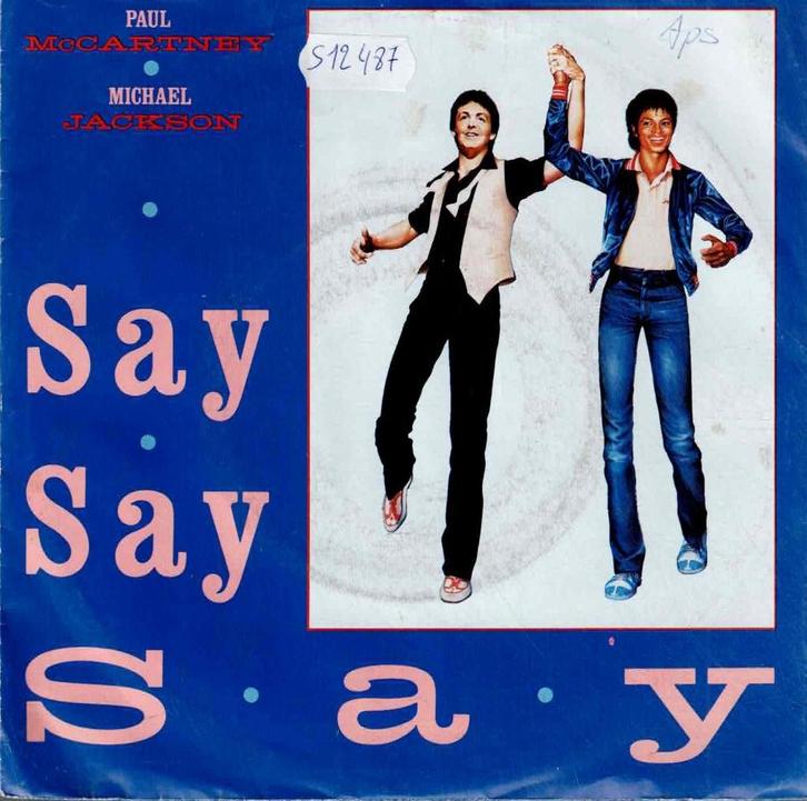 Vinyl, 7"   -   Paul McCartney  Michael Jackson – Say ..., Cd's en Dvd's, Vinyl | Overige Vinyl, Overige formaten, Ophalen of Verzenden