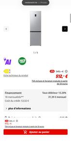 À VENDRE : Frigo-congélateur Samsung  – Comme neuf !, Enlèvement ou Envoi, Comme neuf