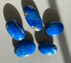 Tuimelstenen in lapis lazuli (5 stuks), Collections, Minéraux & Fossiles, Minéral, Enlèvement ou Envoi