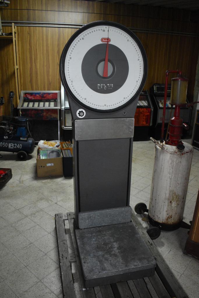 Berkel industriële weegschaal – retro / vintage, Doe-het-zelf en Bouw, Weegschalen, Gebruikt, Overige typen, 50 tot 100 kg, Ophalen