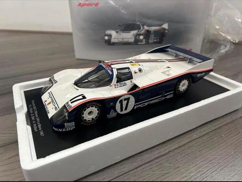 Spark 1:18 Porsche 962C Rothmans Winner 24h du Mans 1987, Hobby & Loisirs créatifs, Voitures miniatures | 1:18, Comme neuf, Voiture