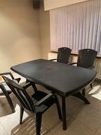 Tuinset, Tuin en Terras, Tuinsets en Loungesets, Ophalen, 4 zitplaatsen, Kunststof, Gebruikt