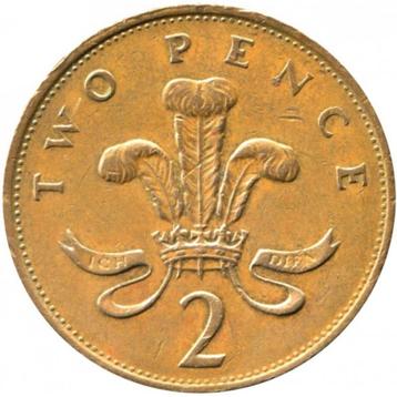 Royaume-Uni 2 pence, 1988
