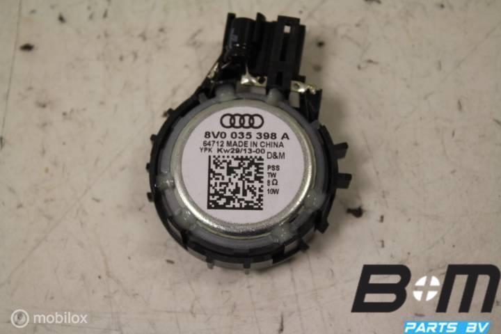 Hogetonenluidspreker LV of RV Audi A3 8V 8V0035398A, Auto diversen, Autospeakers, Gebruikt