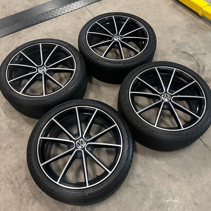 18 inch originele belvedere velgen golf gti tcr 5g0601025cf, Auto-onderdelen, Banden en Velgen, Banden en Velgen, Zomerbanden