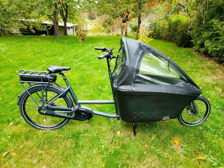 Dolly elektrische bakfiets, Fietsen en Brommers, Fietsen | Bakfietsen, Gebruikt, Overige merken, 2 kinderen, Elektrisch, Huif