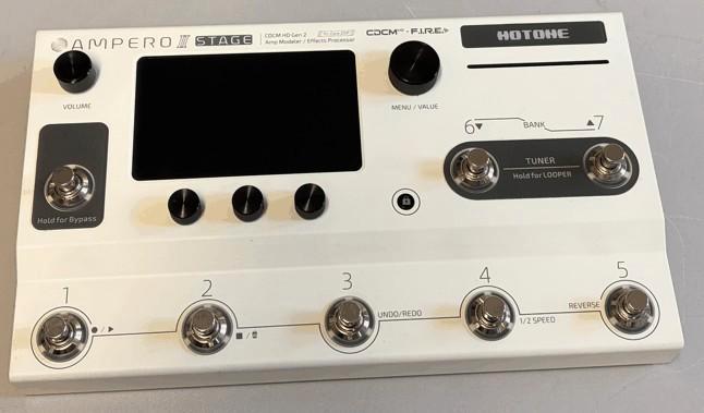 Hotone Ampero II Stage - Pedaalbord met meerdere effecten, Muziek en Instrumenten, Effecten, Nieuw, Volume, Multi-effect, Ophalen of Verzenden