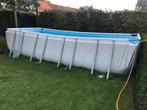 Zwembad bestway power steel 549 x 274 x 122, Gebruikt, 200 tot 300 cm, Rechthoekig, Ophalen