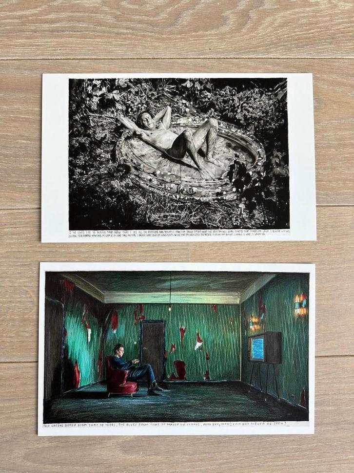 Rinus Van de Velde - 2x kunstprenten - handgesigneerd, Antiek en Kunst, Kunst | Litho's en Zeefdrukken, Verzenden