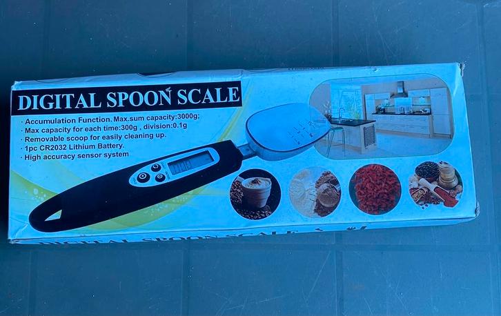 Pèse-cuillère numérique — nouveau dans sa boîte, Electroménager, Balances, Neuf, Digital, Balance de cuisine, 1 à 500 grammes