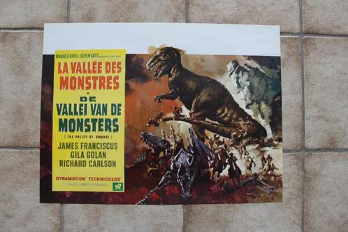 filmaffiche The Valley Of gwangi 1969 filmposter, Verzamelen, Posters, Zo goed als nieuw, Film en Tv, A1 t/m A3, Rechthoekig Liggend