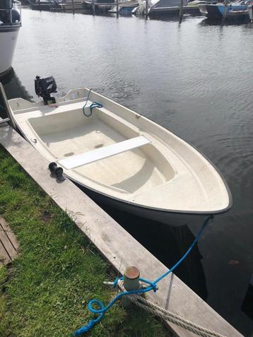 polyester motorbootje, Watersport en Boten, Ophalen, Gebruikt, Minder dan 10 pk, Tot 6 meter