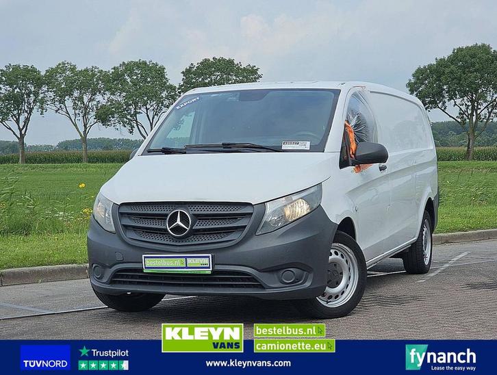Mercedes-Benz VITO 114 L3 XL Airco 136Pk!, Auto's, Bestelwagens en Lichte vracht, Bedrijf, ABS, Airconditioning, Centrale vergrendeling