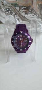 Paarse Icewatch Forever Big, Handtassen en Accessoires, Horloges | Dames, Overige merken, Kunststof, Gebruikt, Polshorloge