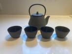 Thee pot met 4 koppen, Ophalen, Zo goed als nieuw, Overige typen