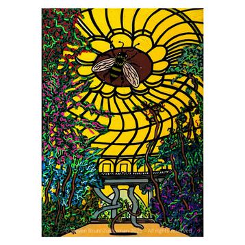 Origineel schilderij uit de serres van Laken - 40x60 - Acryl beschikbaar voor biedingen