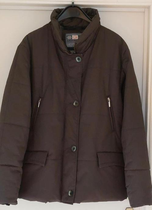 Regenjas Greenland Heren, bruin.  Maat 48, Caravans en Kamperen, Regenkleding, Zo goed als nieuw, Regenjas, Heren, Ophalen of Verzenden