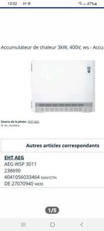 Convecteur électrique  comme neuf, Bricolage & Construction, Chauffage & Radiateurs, Thermostat