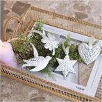 Mini Hobbyset Decoratie Kerstdecoratie Zilver Metaal, Hobby en Vrije tijd, Verzenden, Nieuw, Knutselwerk