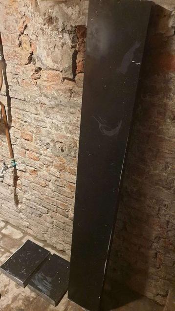 Belgische blauwe steen, arduin, 3 stukken voor schouwmantel beschikbaar voor biedingen