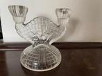 Geperst glas art deco kandelaar, Ophalen of Verzenden