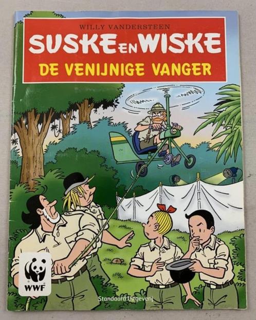 Suske en Wiske Stickeralbum WWF De Venijnige Vanger 2009 85%, Boeken, Stripverhalen, Zo goed als nieuw, Verzenden