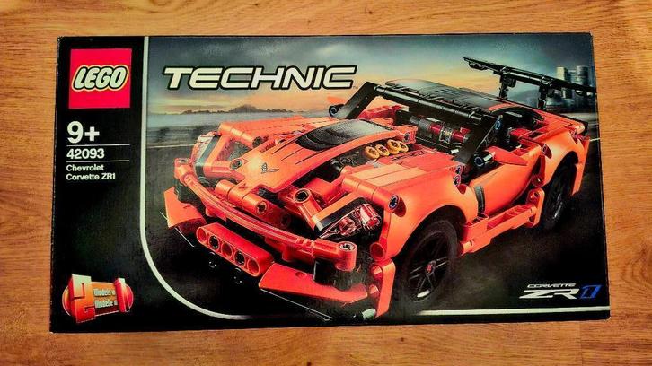 Lego Technic Chevrolet Corvette ZR1 auto te koop  42093, Kinderen en Baby's, Speelgoed | Duplo en Lego, Zo goed als nieuw, Lego
