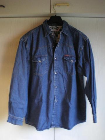 herenkleding jeanshemd beschikbaar voor biedingen