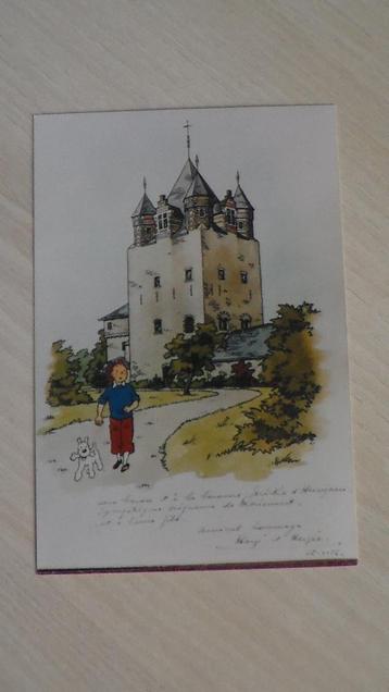 Carte Postale Tintin