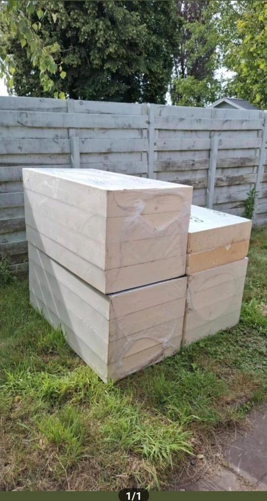 PIR Isolatieplaten–140 mm–Rd 6,36– Idelco 15 stuks, Doe-het-zelf en Bouw, Isolatie en Afdichting, Zo goed als nieuw, Ophalen