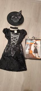 Verkleedpak heks 10-12jaar nieuw, Ophalen of Verzenden