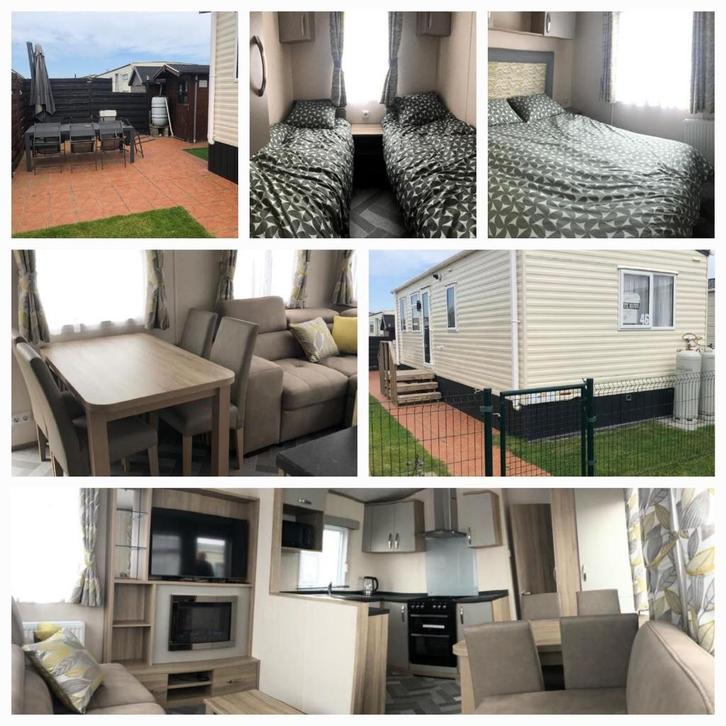 Stacaravan aan zee te huur, Vacances, Campings, Mer, Internet, Plaine de jeux, Jardin, TV, Piscine