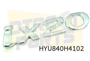 Hyundai iX20 embleem tekst ''iX20'' achterklep Origineel! 86 beschikbaar voor biedingen