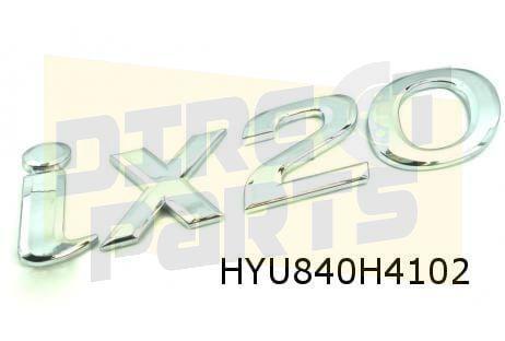 Hyundai iX20 embleem tekst ''iX20'' achterklep Origineel! 86, Auto-onderdelen, Carrosserie, Hyundai, Nieuw, Verzenden