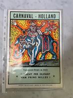 Reeks luciferdoos etiketten “carnaval Holland”, Ophalen of Verzenden, Zo goed als nieuw