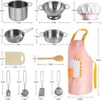Keukenset voor Speelkeuken SNELEL GRATIS LEVERING, Kinderen en Baby's, Verzenden, Nieuw, Overige materialen, Speelkeuken-accessoire
