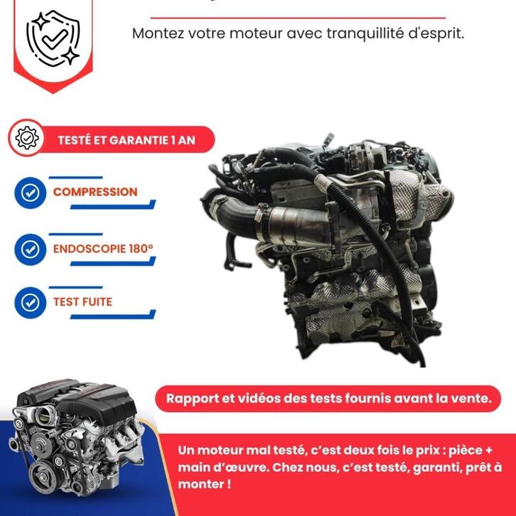 Complete motor audi a6 a7 c8/q5 2.0 tdi 190cv, Auto-onderdelen, Motor en Toebehoren, Audi, Nieuw, Ophalen of Verzenden