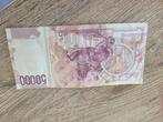 briefje 50000 LIRE italie, Postzegels en Munten, Ophalen, Italië, Los biljet