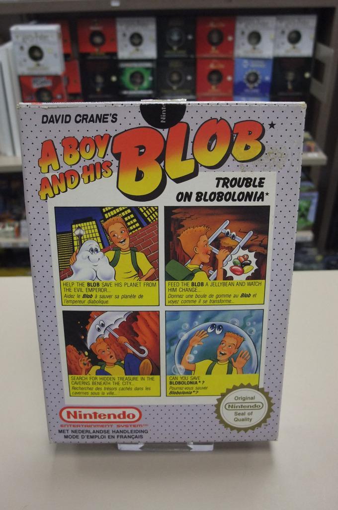 A boy and his blob (cib) fah nes, Games en Spelcomputers, Games | Nintendo NES, Gebruikt, Platform, 1 speler, Vanaf 7 jaar, Ophalen of Verzenden